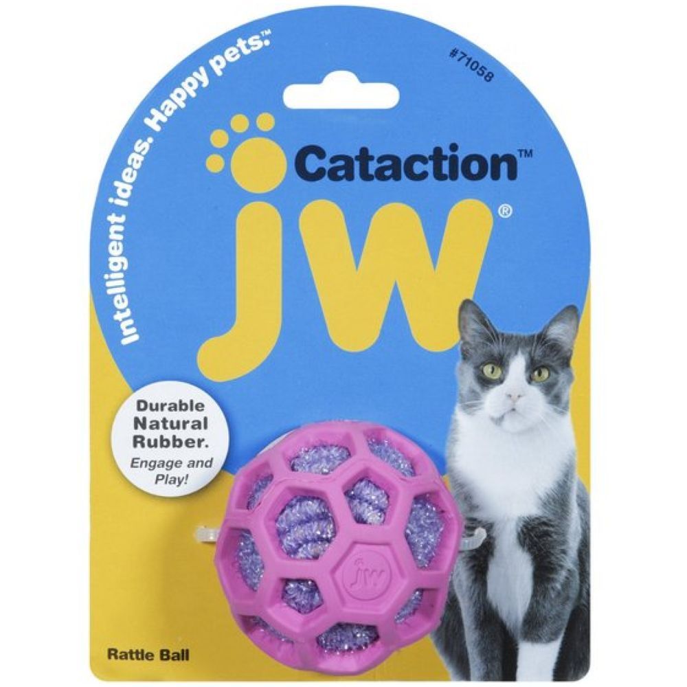 Petmate - Jw Cat Rattle Ball Toy