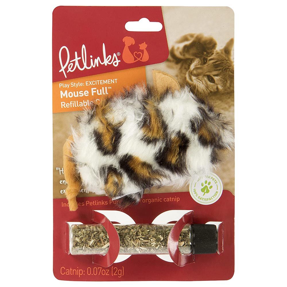 Petlinks - Mouse Full Refillable Catnip Cat Toy