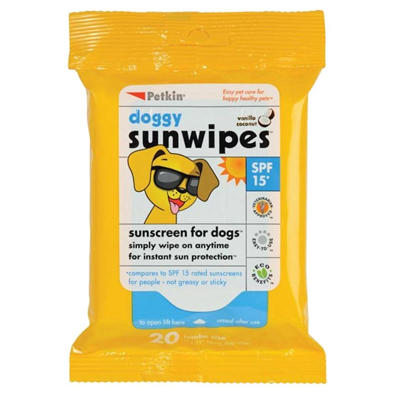 Petkin - Doggy Sun Wipes 20pcs