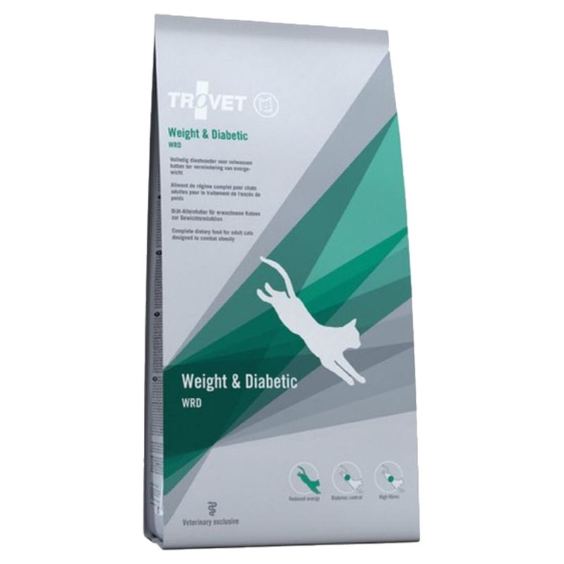 Trovet - Weight & Diabetic Cat Dry Food 3KG