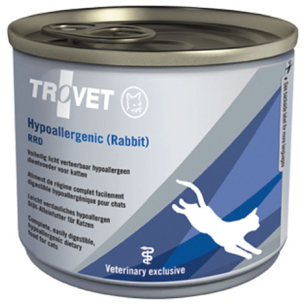 Trovet - Hypoallergenic Rabbit Cat Wet Food Tin 200g