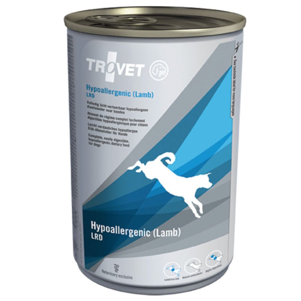 Trovet - Hypoallergenic Lamb Dog Wet Can 400g