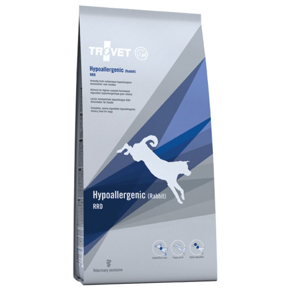 Trovet - Hypoallergenic Rabbit Dog Dry Food 3kg