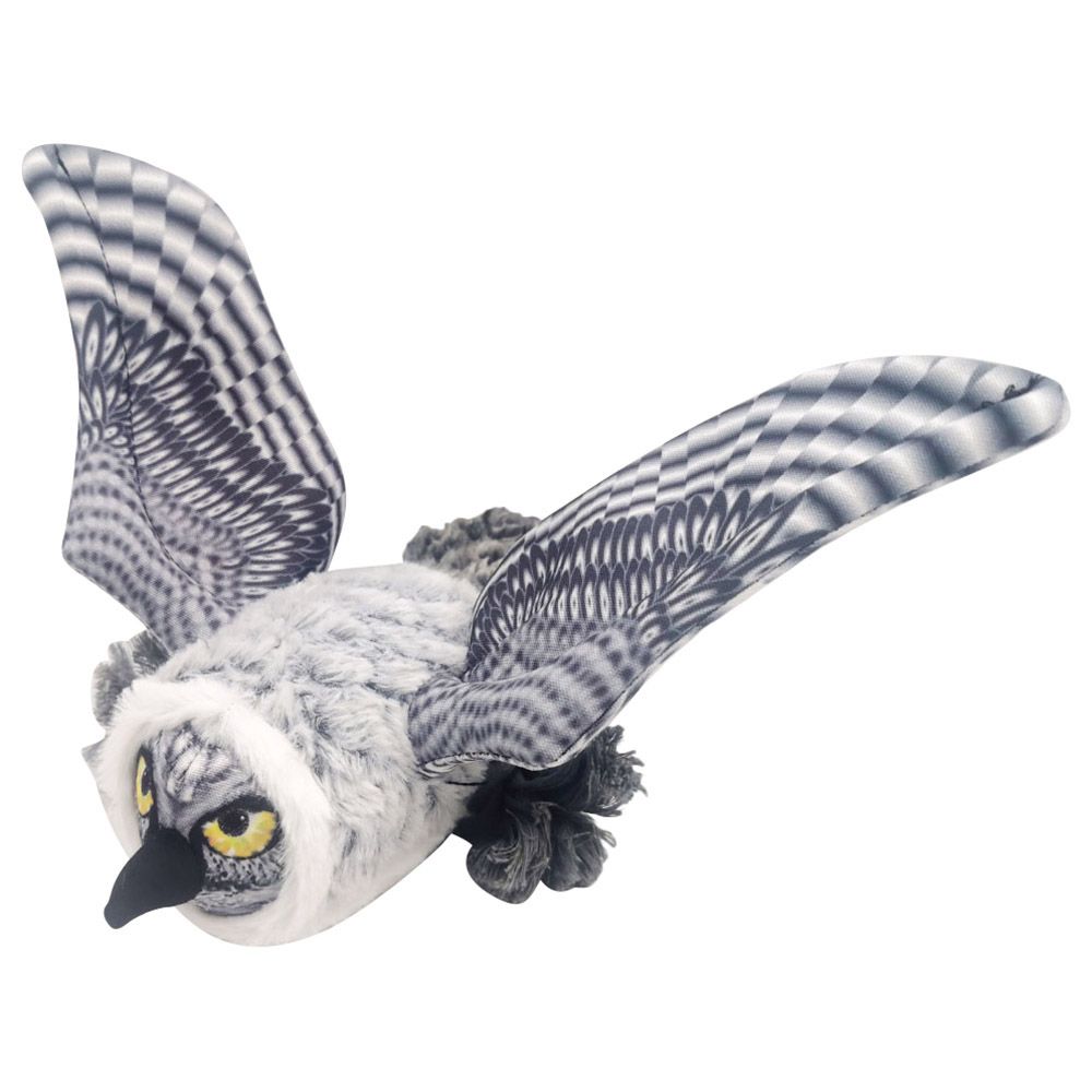 NutraPet - The National White Owl-M Dog Toy