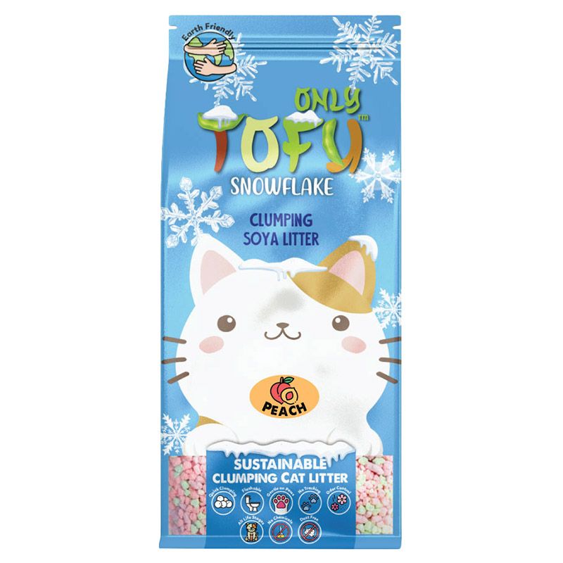 Nutrapet - Tofu Snowflake Clumping Cat Litter Lavender - 7L