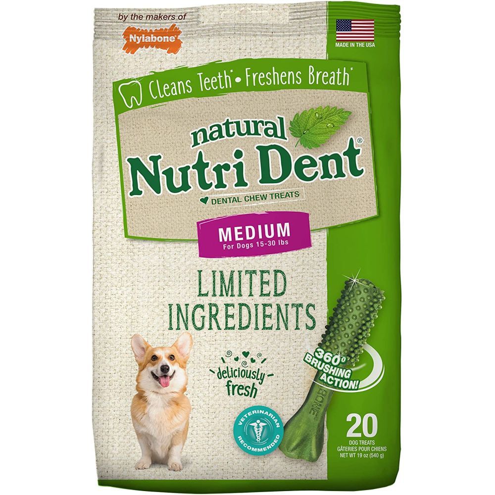 Nylabone - Nutri Dent Fresh Breath 20pcs Pouch Medium