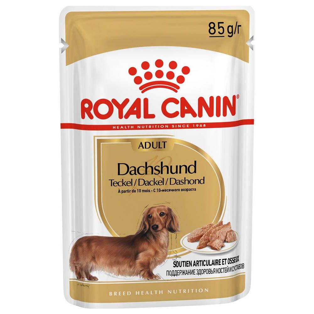 Royal Canin - Breed Health Dachshund Adult Wet Food 12x85g 