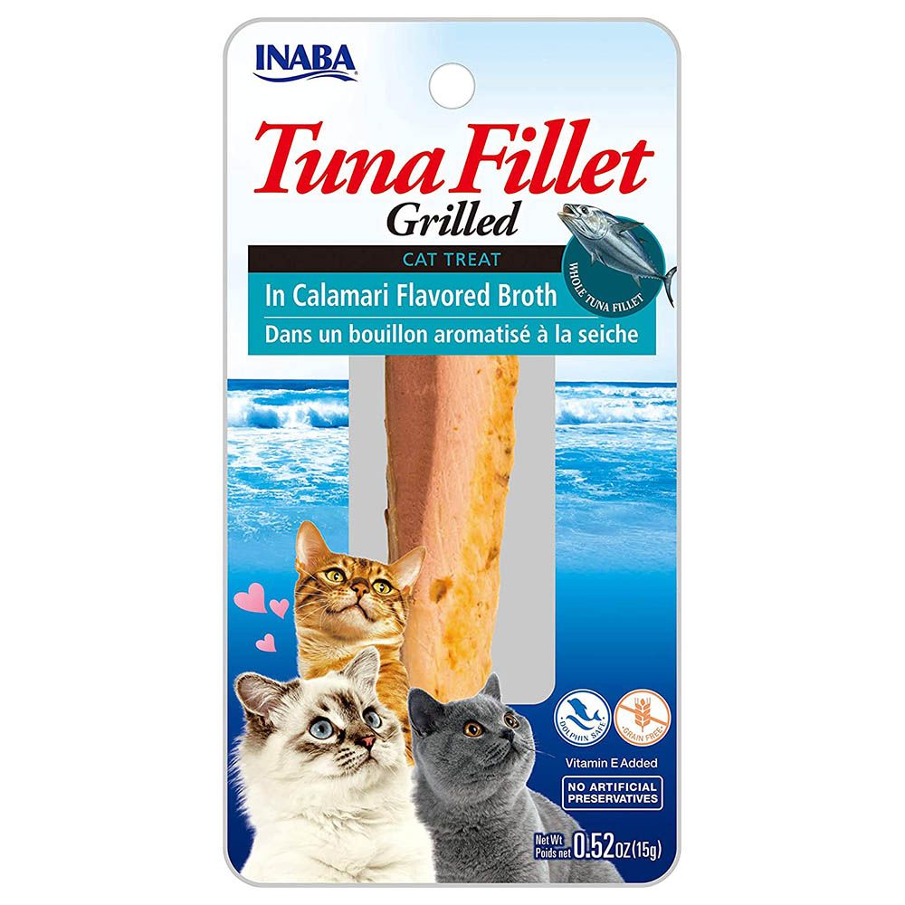 Inaba - Tuna In Calamari Broth for Cats - 15G