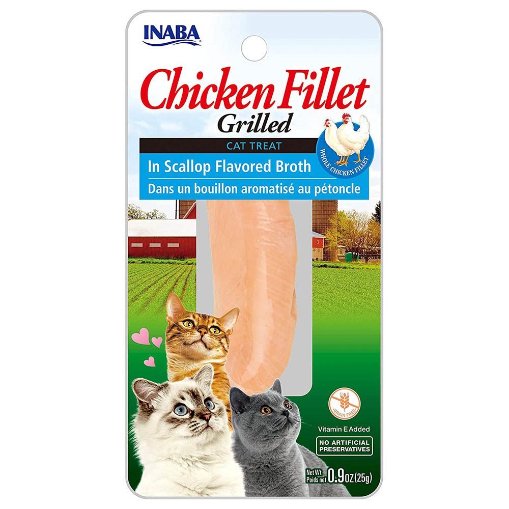 Inaba - Chicken In Scallop Broth for Cats - 25G