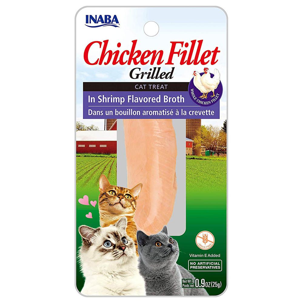 Inaba - Chicken In Shrimp Broth for Cats - 25G