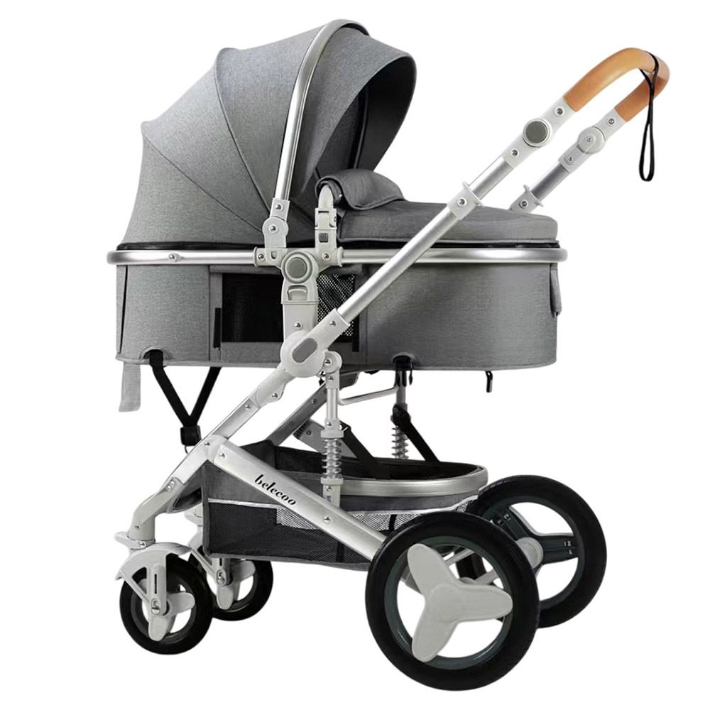 Belecoo 5 3-in-1 Lite Stroller - Grey