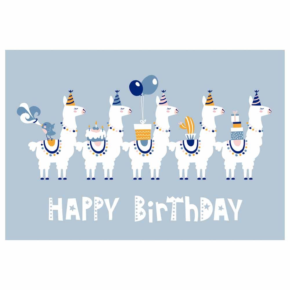 Pinak - A6 Llama Party Card