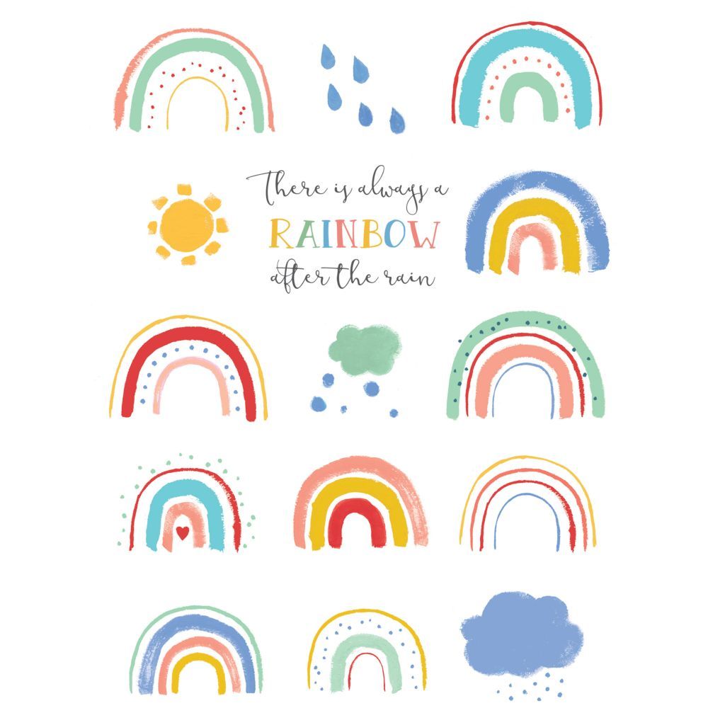 Otter House - Get Well Card - Always A Rainbow