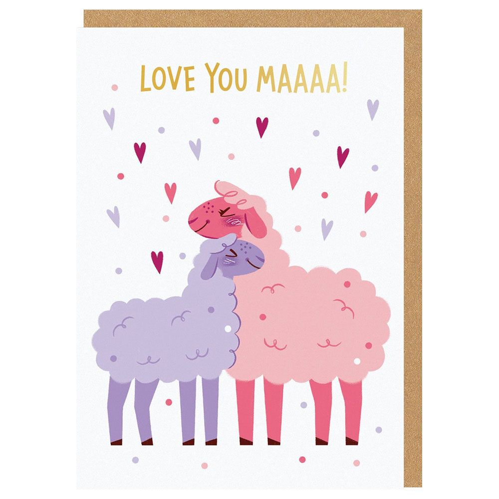 Ohh Deer - Love You Maaa! Card