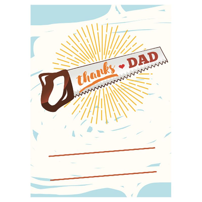 Pinak - Thanks Dad - A6 Card