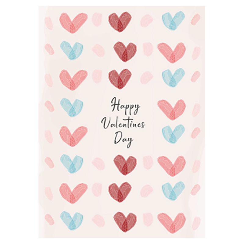 Pinak - Happy Valentine's Day Card - Multiple Hearts