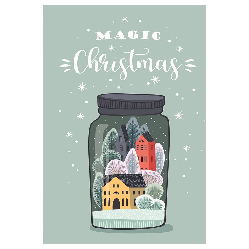 Pinak - Magic Christmas Jar Card