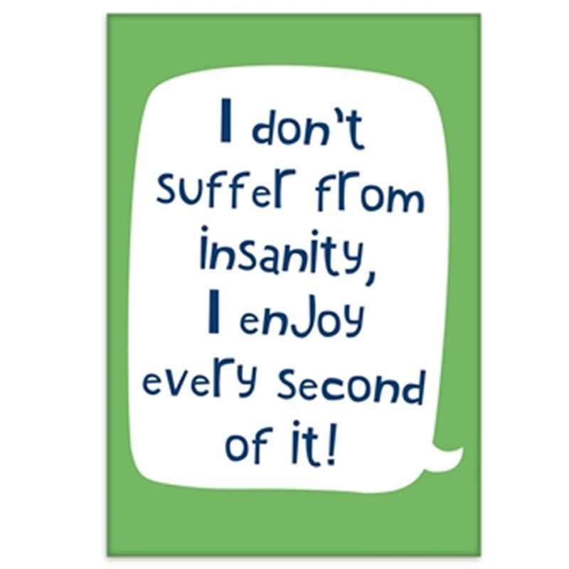 Otter House - Insanity Fridge Magnet