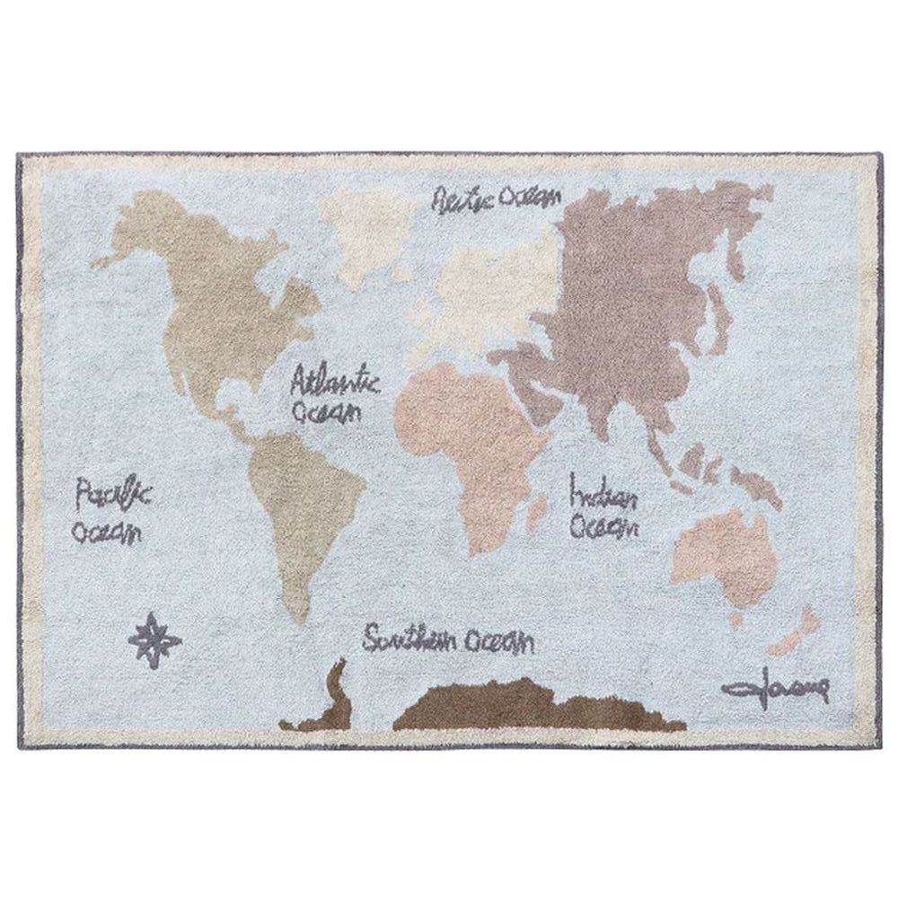 Lorena Canals - Washable Rug Vintage Map