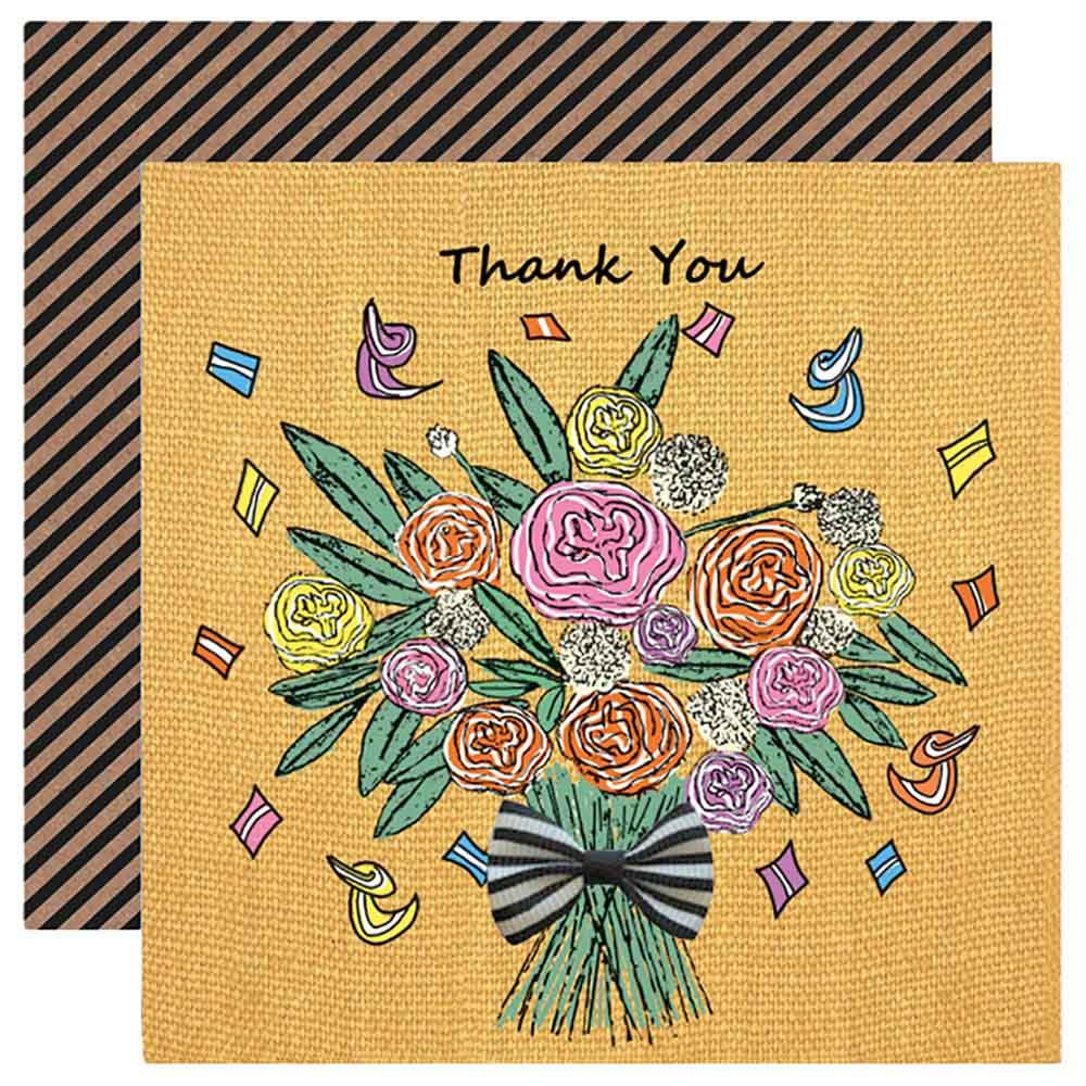 Apple And Clover - Thank You Flowers Card