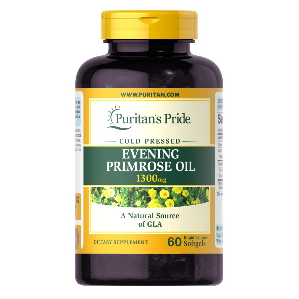 Puritan Pride - Evening Primrose Oil 1300mg - 60 Softgels