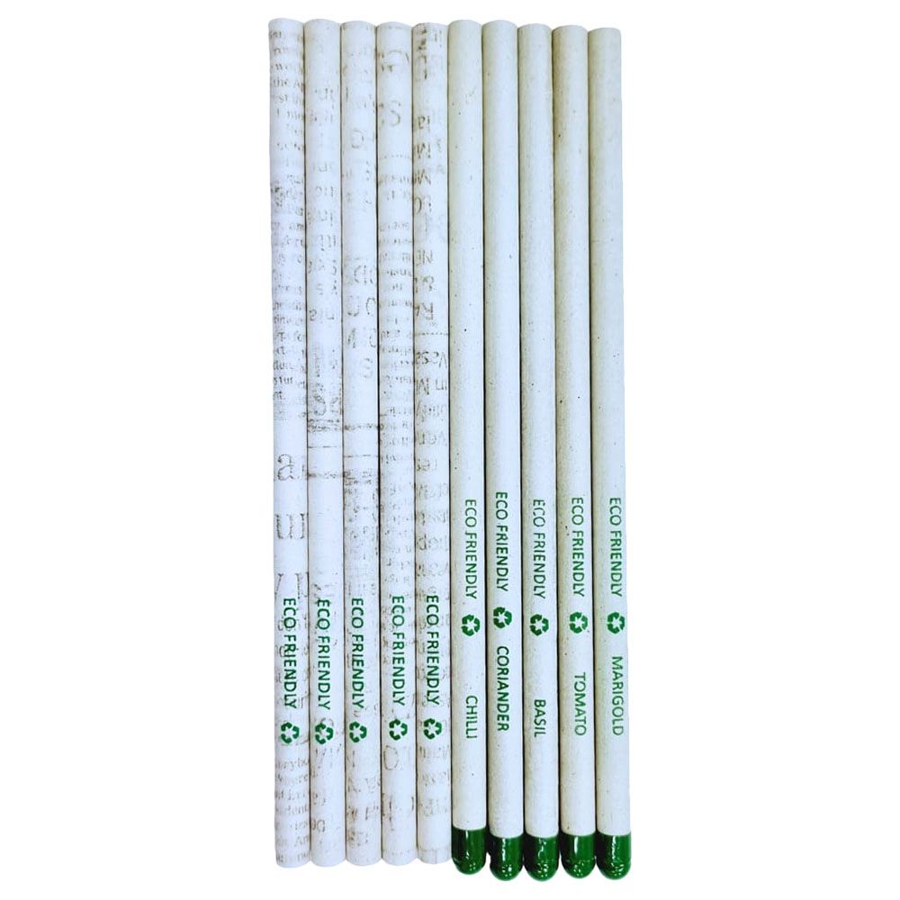 Piyas Planet - Ecofriendly Plantable Seed Pencils - 10pcs