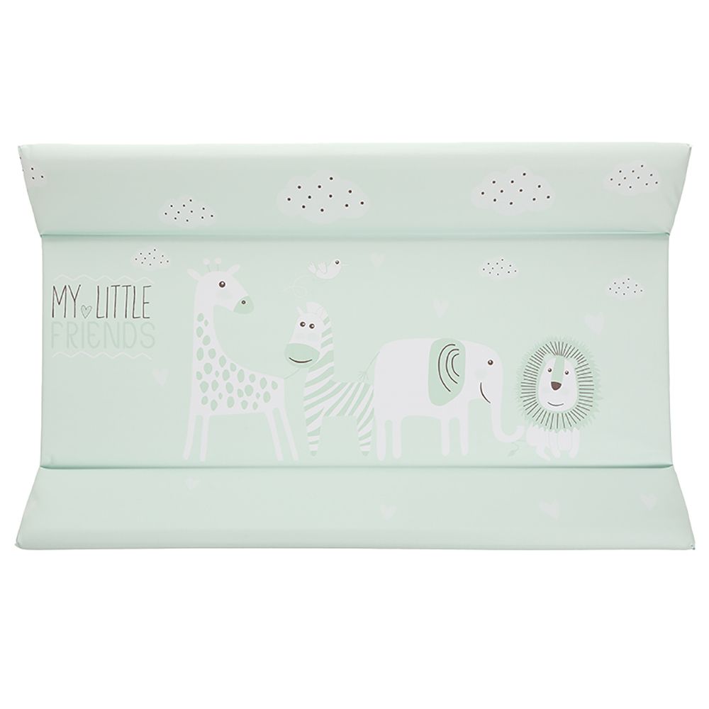 Plastimyr - Rigid Changing Mat - Safari Mint