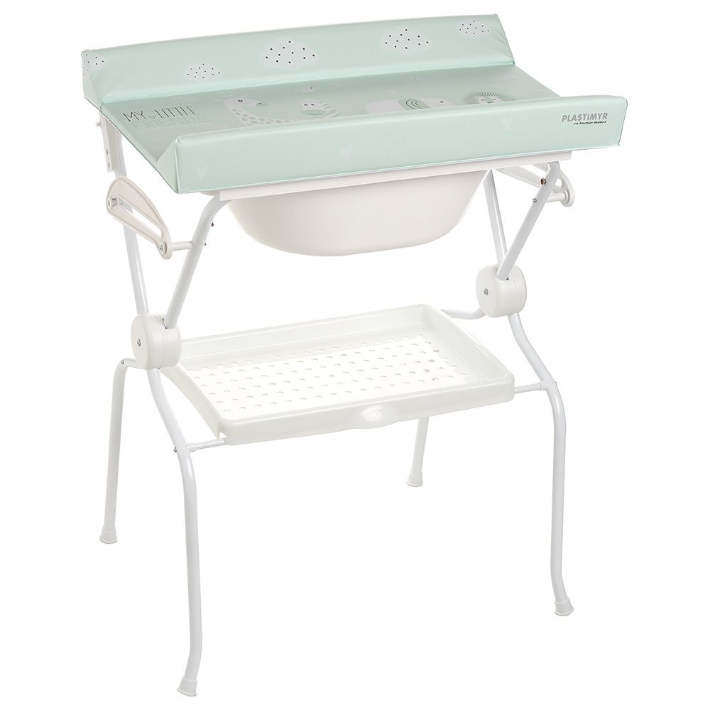 Plastimyr - Standing Bath & Changing Table - Safari Mint (Exclusive)