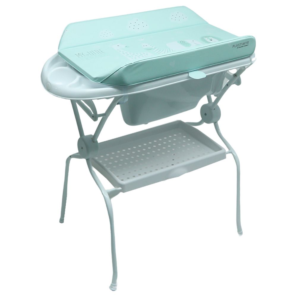 Plastimyr - Anatomic Overbide Babybath - Ona Safari Mint (Exclusive)