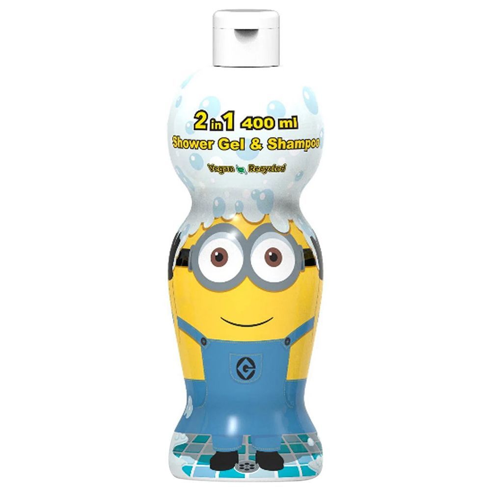 Air-Val - Minions Figure 1D 2-in-1 Shower Gel & Shampoo 400ml