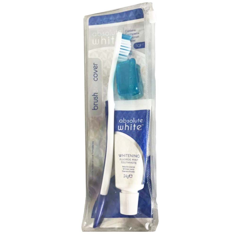 Doctor Fresh - Toothbrush And Cover On The Go Kit - Blue