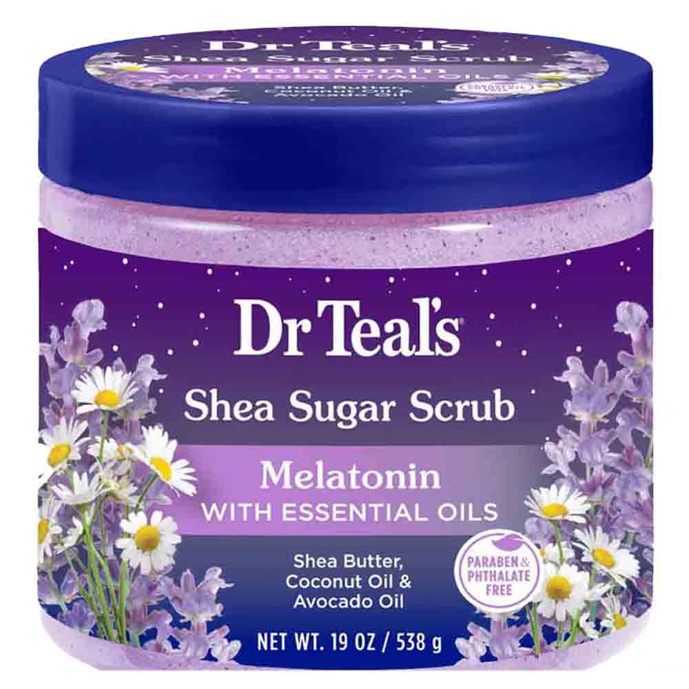 Dr Teal's - Shea Sugar Melatonin Body Scrub 538g