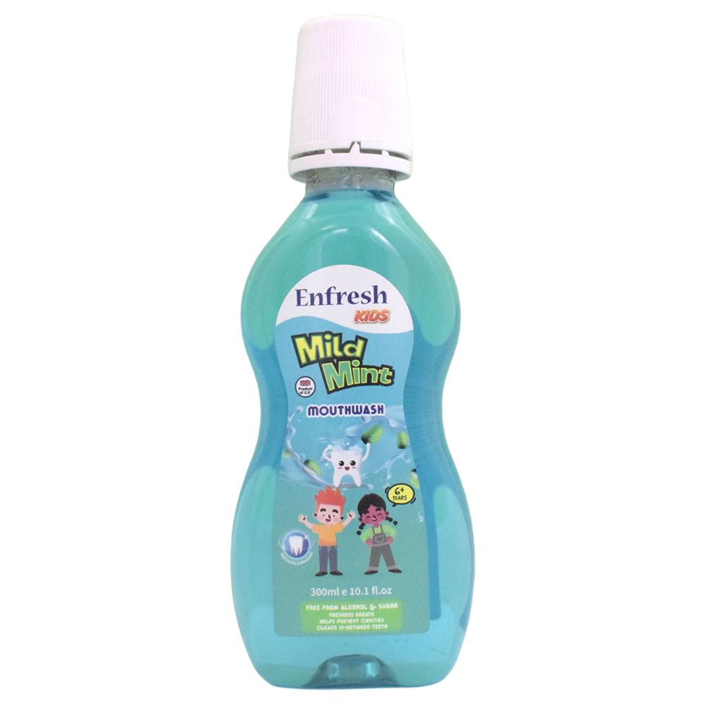 Enfresh - Kids Mouth Wash - Mild Mint - 300ml