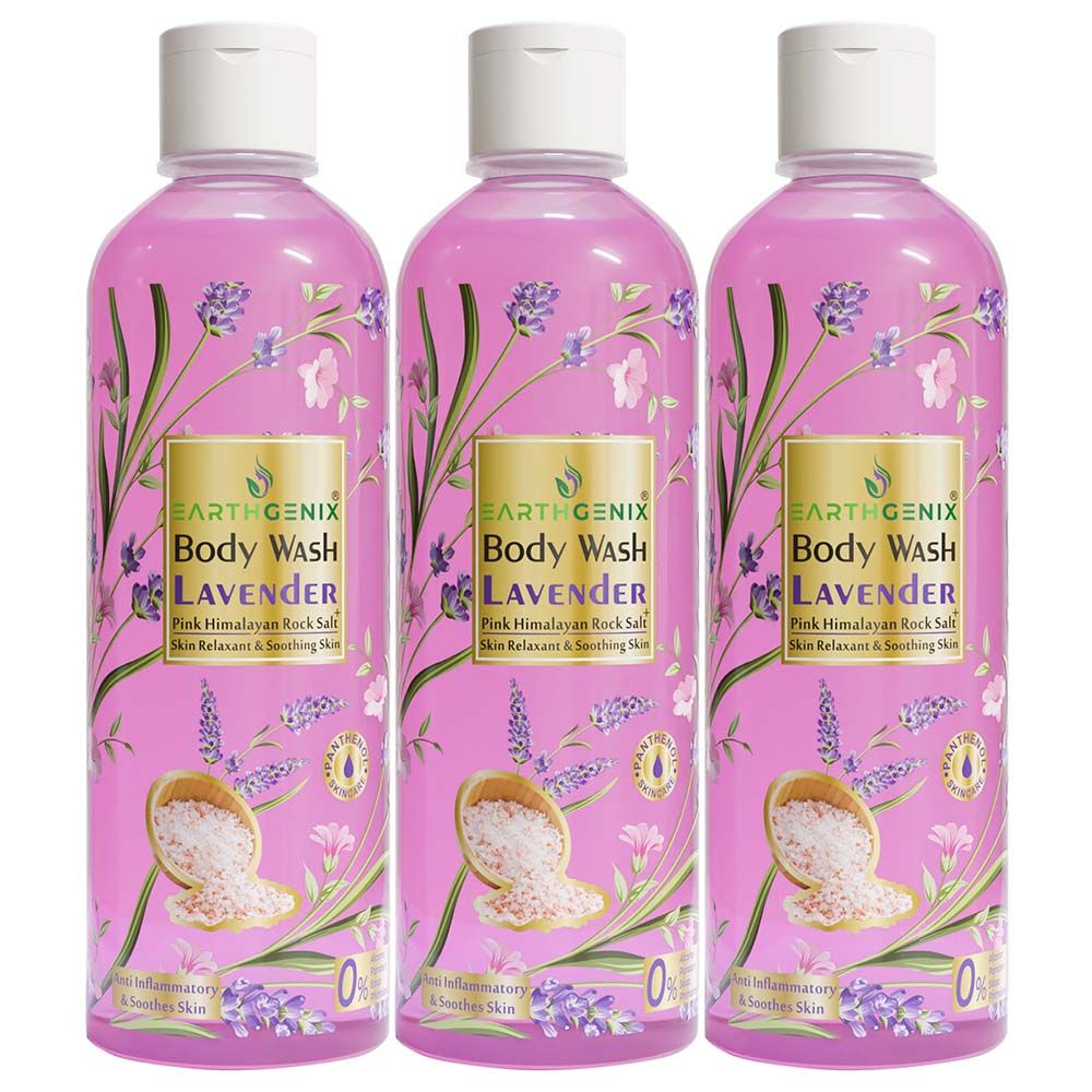 Earthgenix - Lavender Bodywash - 300ml - 3pcs