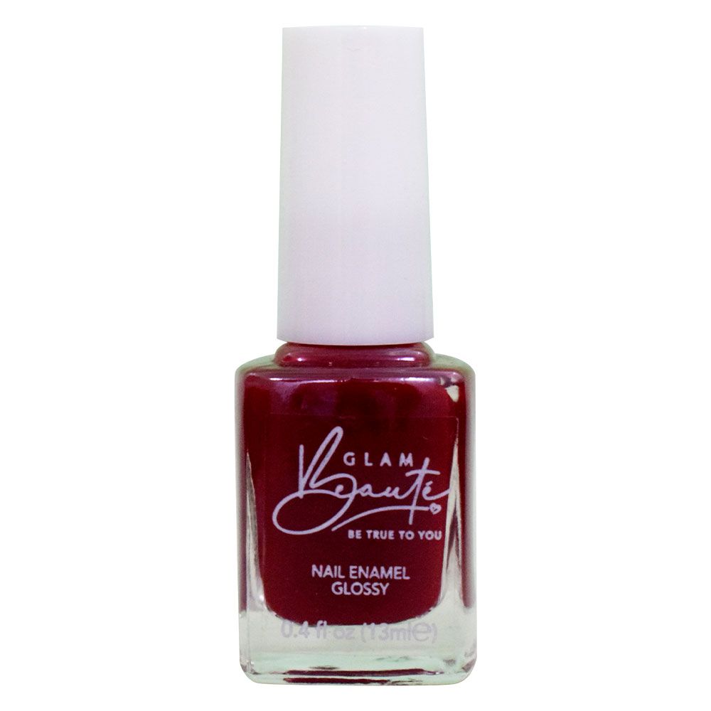 GlamBeaute - Nail Enamel 16 - Ruby Red 13ml