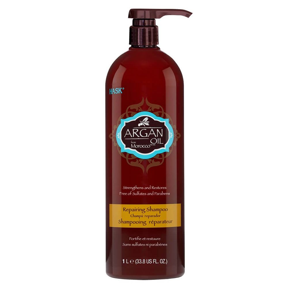 Hask Argan Oil Repairing Shampoo 1L