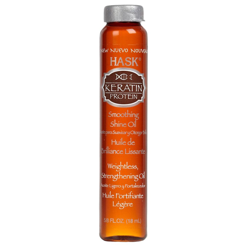 Hask Keratin Protein Smoothing Shine Oil 18ml