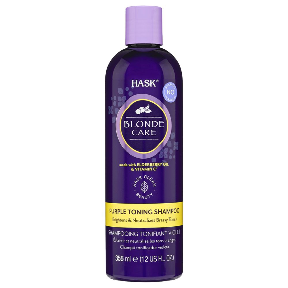 Hask - Blonde Care Purple Shampoo 355ml