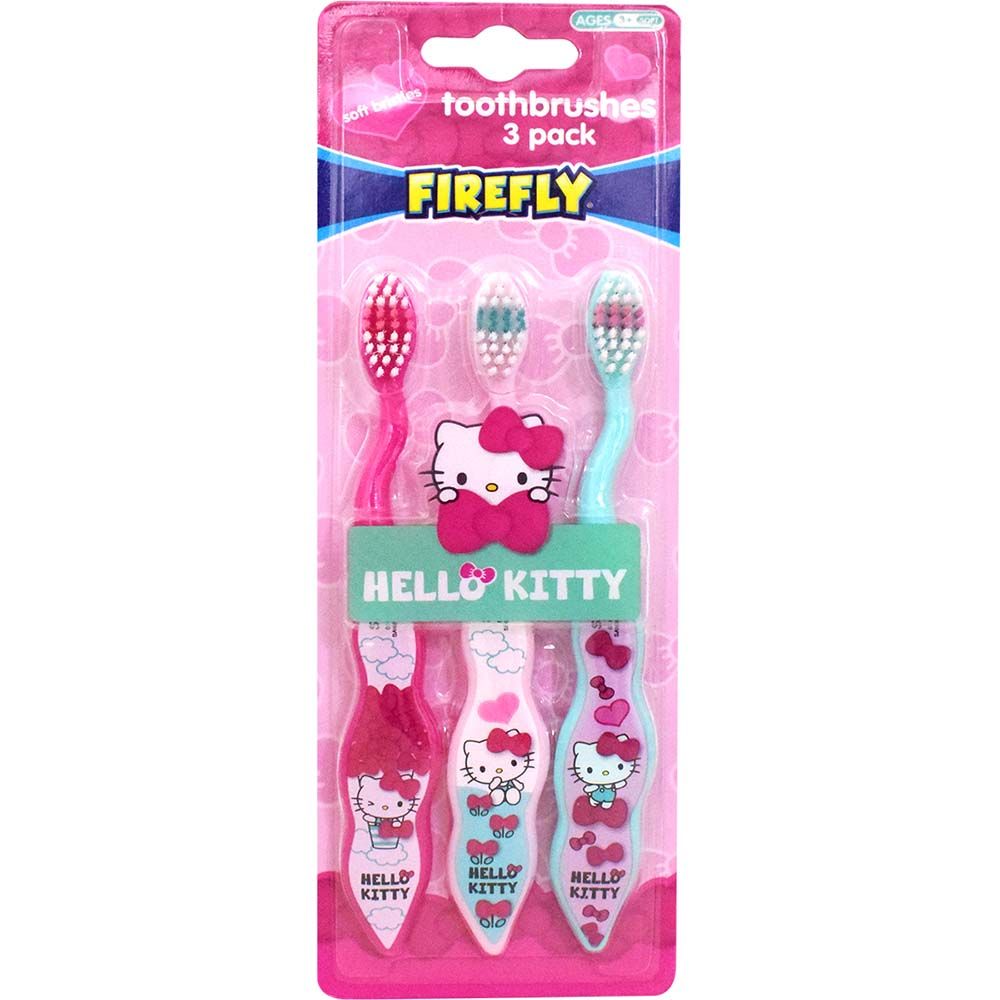 Hello Kitty - Toothbrushes Pack Of 3