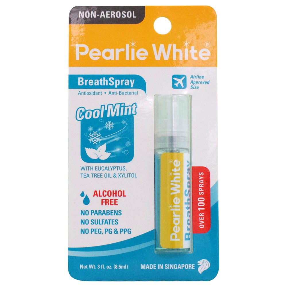 Pearlie White - Breath Spray - Cool Mint - 8.5ml