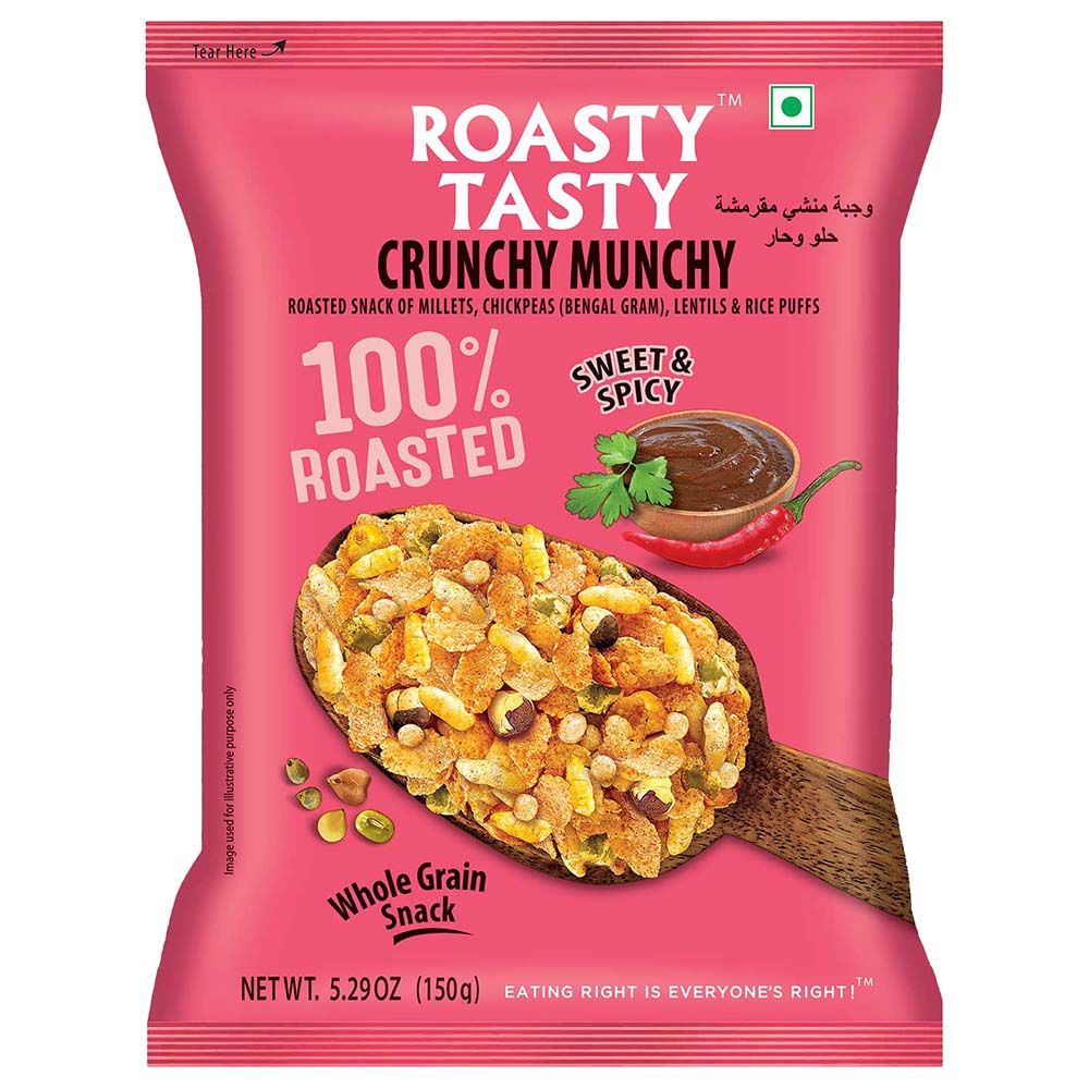 Roasty Tasty - Crunchy Munchy - 150G - 40pcs