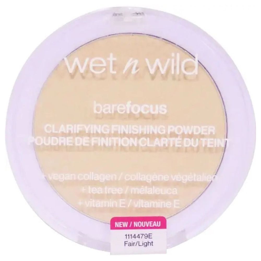 Wet & Wild - Barefocus Clarifying Finishing Powder - Light