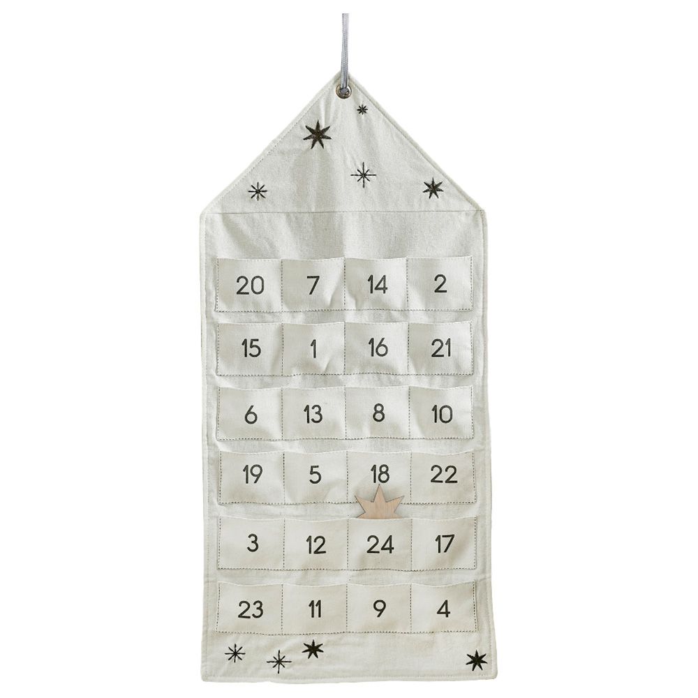 Ginger Ray - Fabric Advent - White