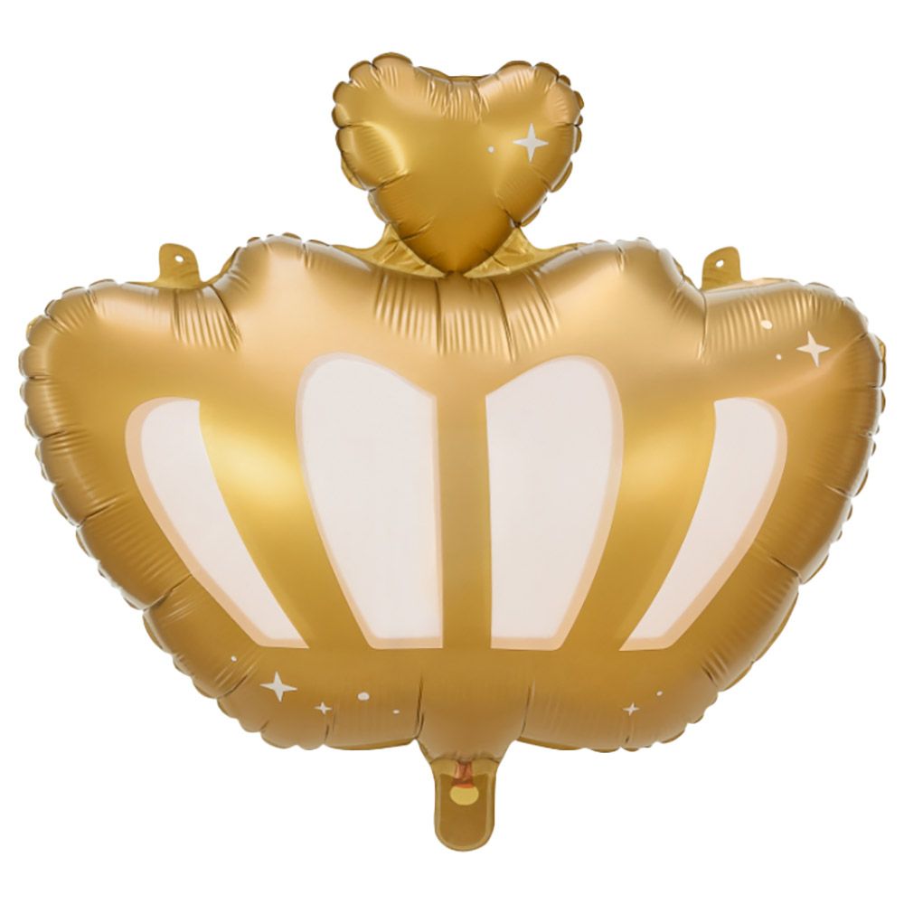 Party Deco - Foil Balloon - Crown - Gold