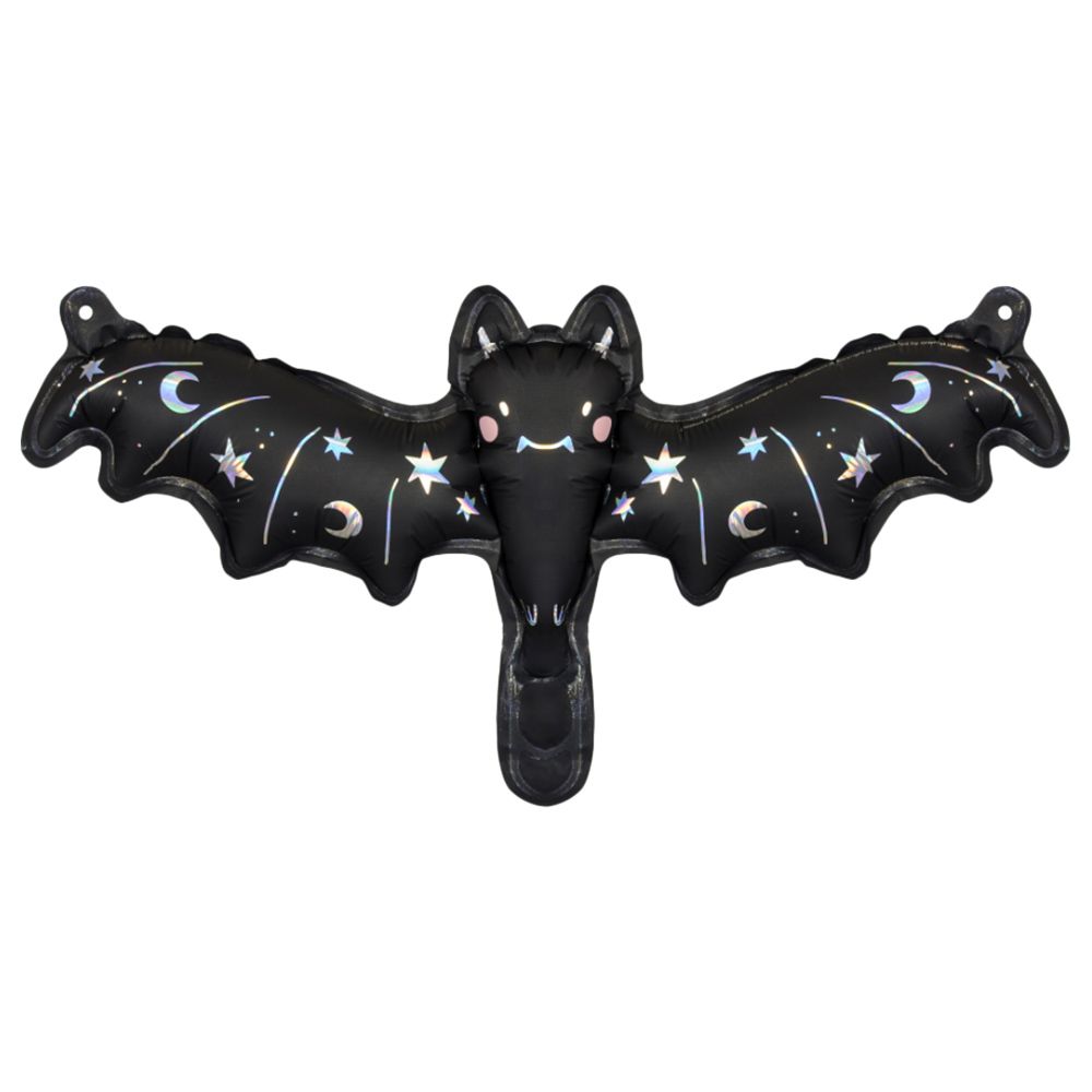 Party Deco - Foil Balloon - Bat - Black