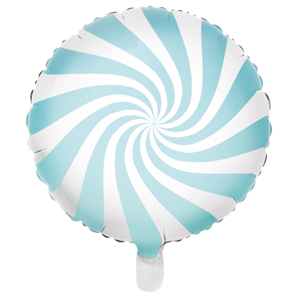 Party Deco - Candy Foil Balloon - Light Blue