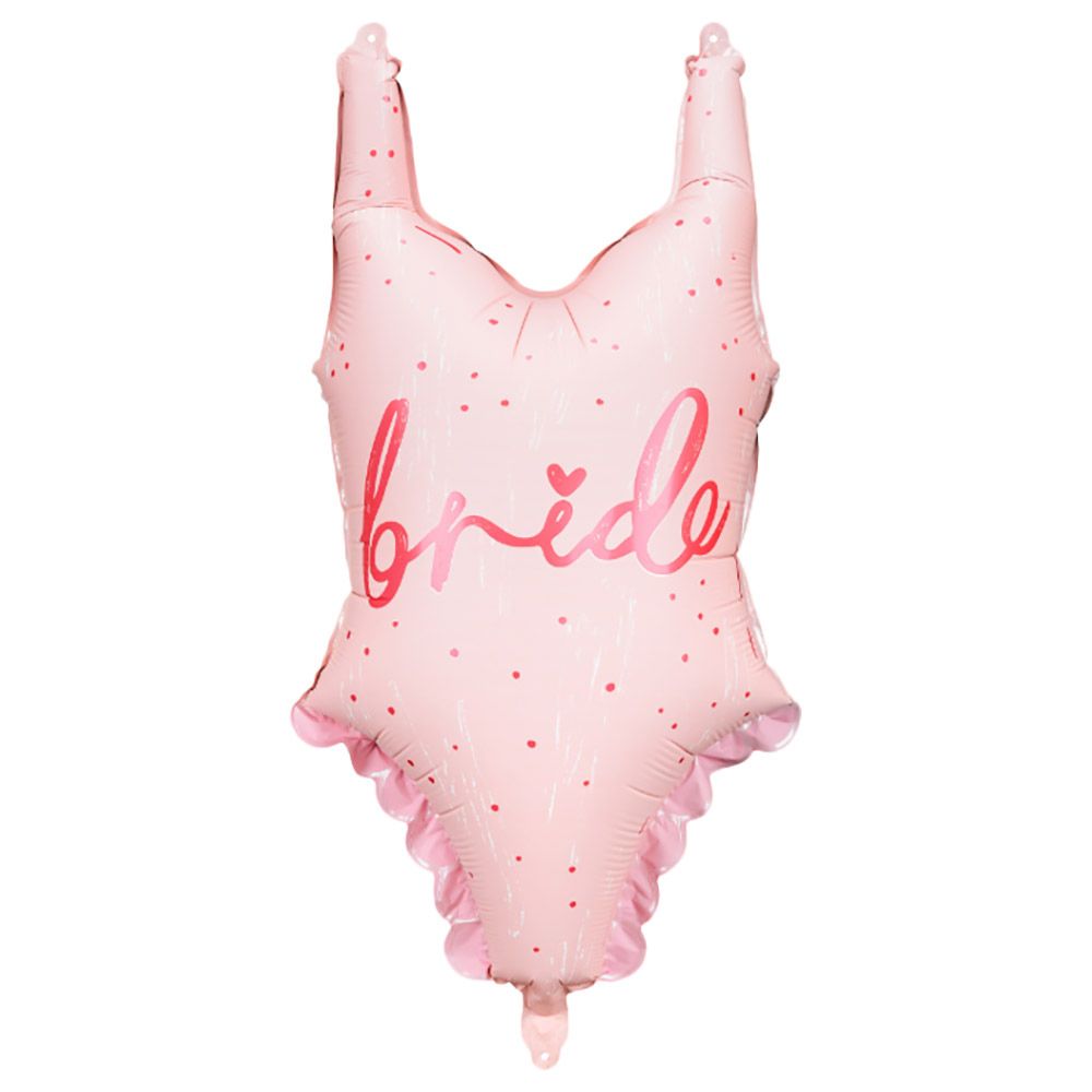 Party Deco - Swimsuit Bride Foil Balloon - Pink