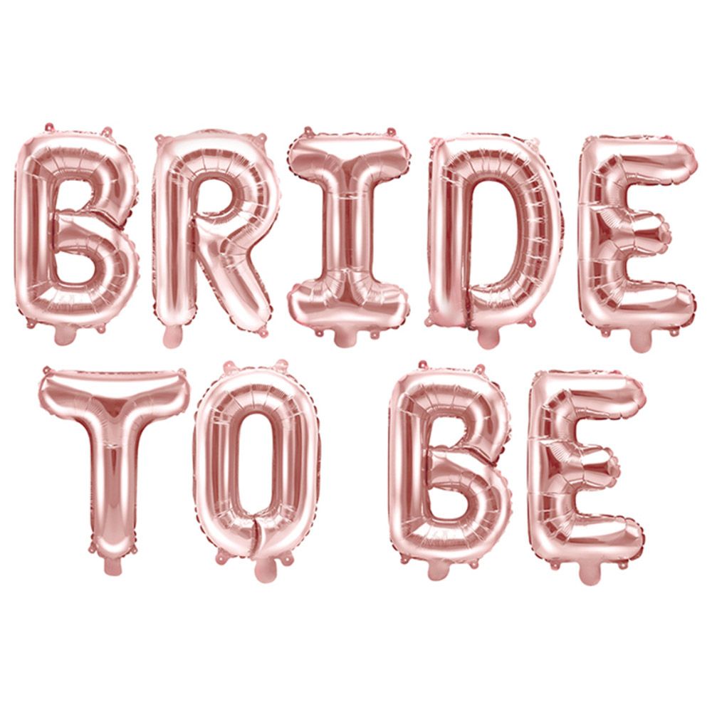 Party Deco - Bride To Be Foil Balloon - Rose Gold