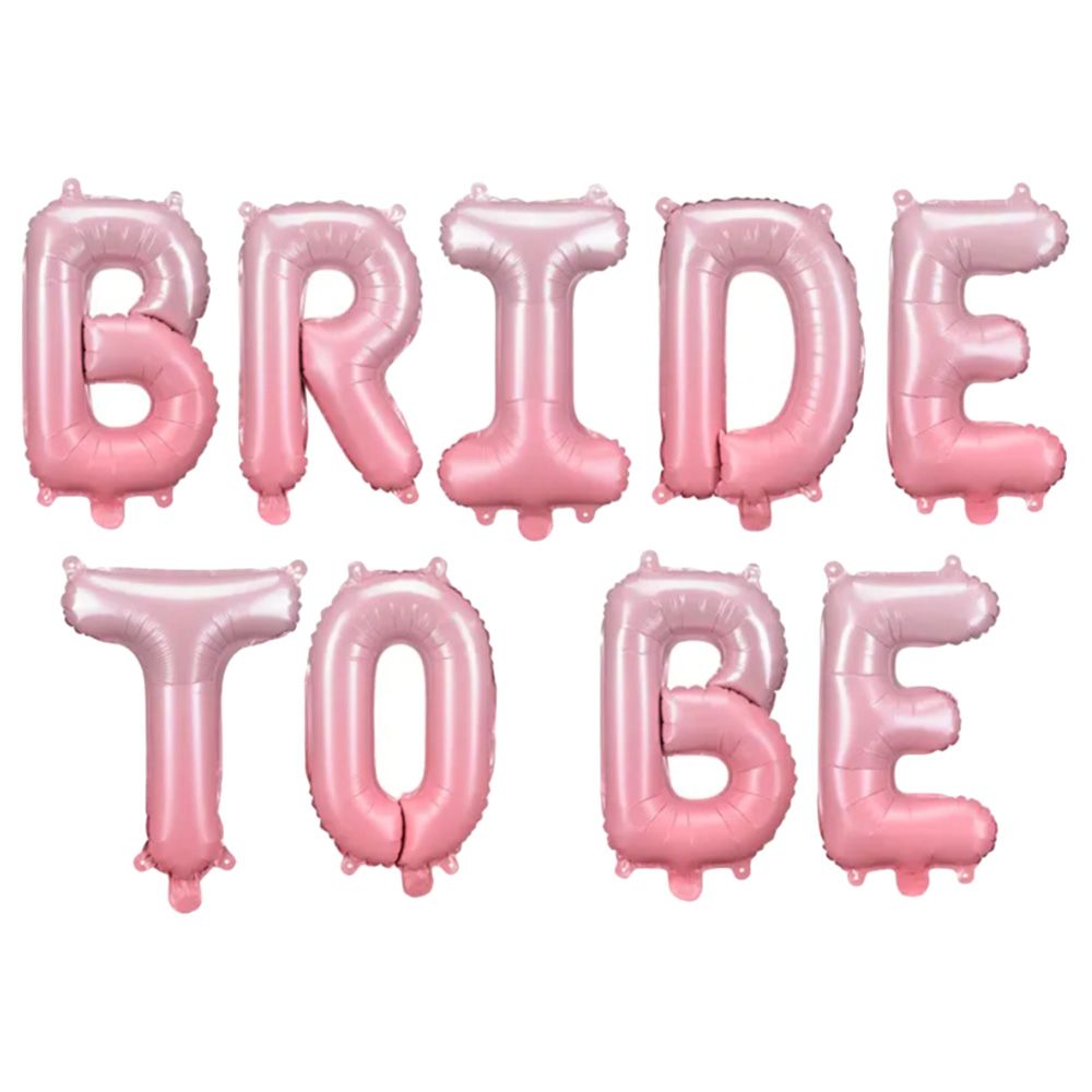 Party Deco - Bride To Be Foil Balloon - Pink