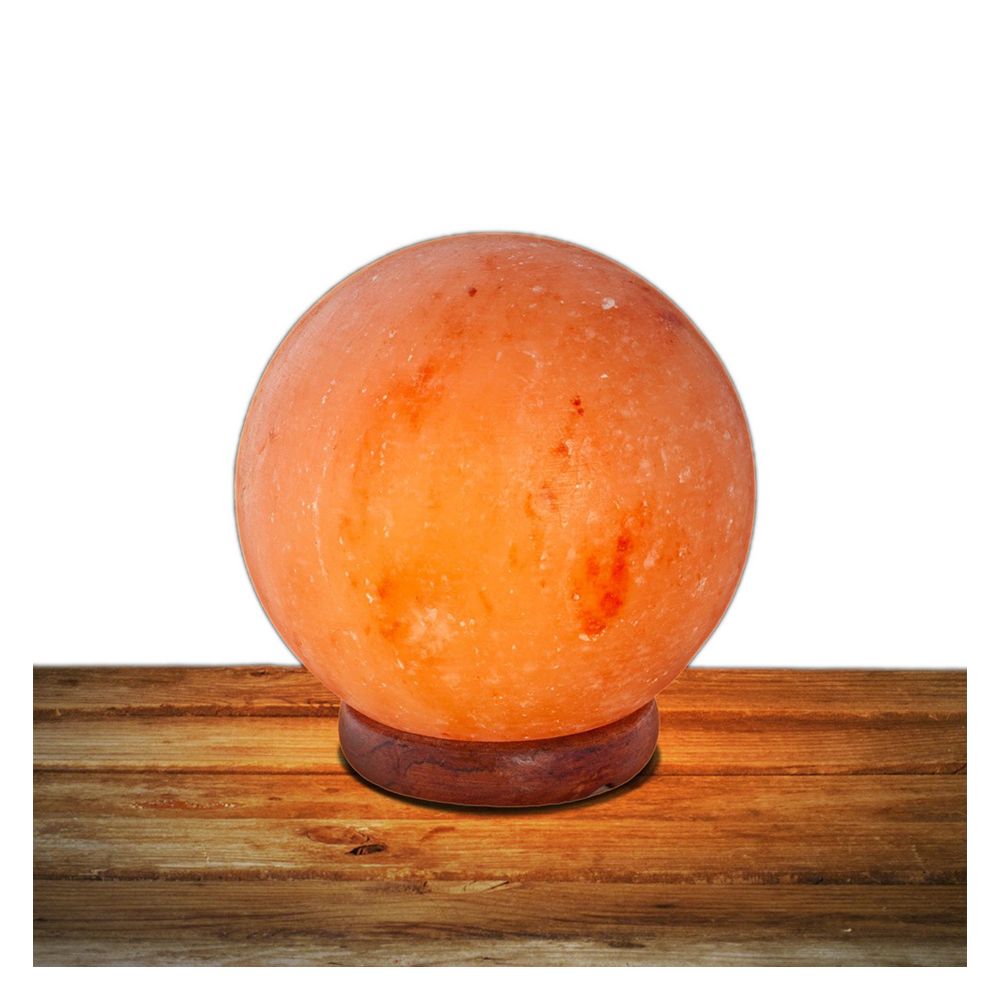 Salt & Crystal - Ball Shape Himalayan Lamp